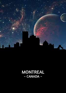 Montreal Canada Skyline
