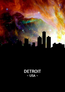 Detroit Skyline