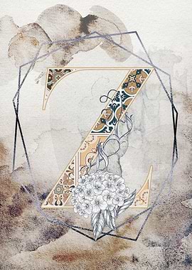 Capital Letter Z Monogram