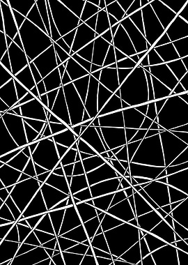 White Lines Black Space