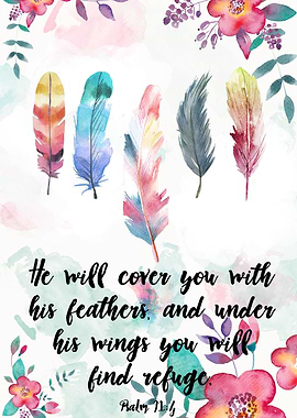 Bible verse psalm 91 4