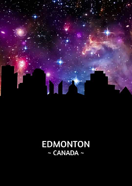 Edmonton Canada Skyline