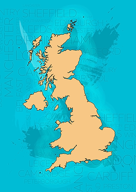 UNITED KINGDOM Map