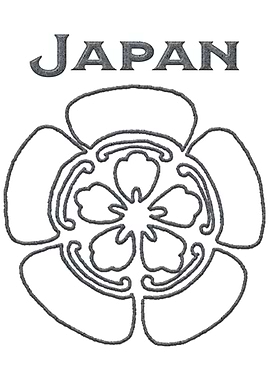 Japan Character Flower