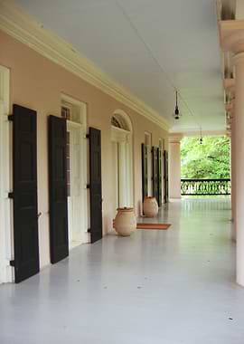 Louisiana Plantation Porch
