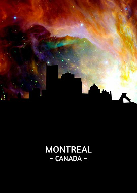 Montreal Canada Skyline
