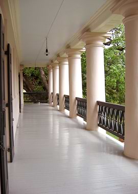 Louisiana Plantation Rails