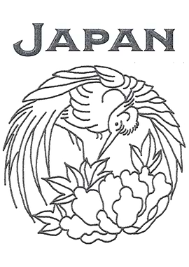 Japan Character Crane