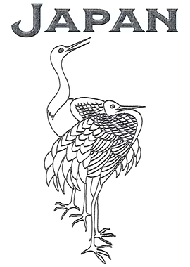 Japan Character Crane