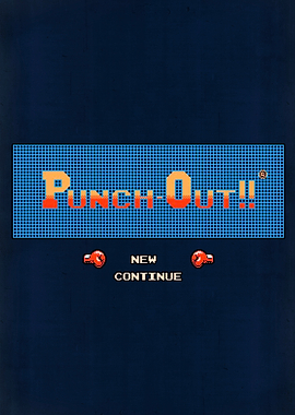 PUNCH OUT NES TITLE SCREEN