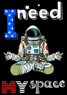 Yoga Pose I need my space