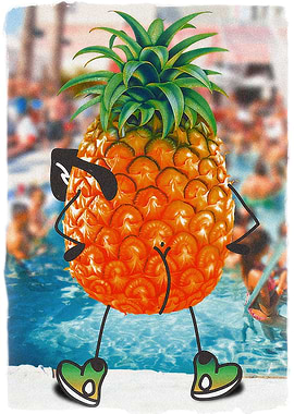 Behind the Pool Party