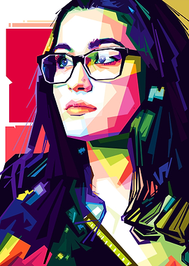 Eyeglasses with women