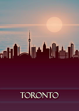 Toronto City Skyline