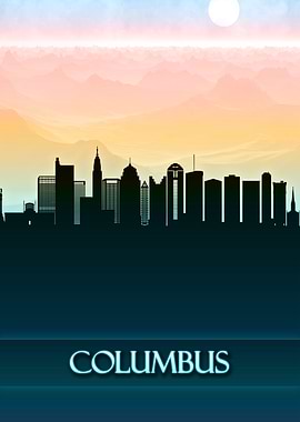 Columbus City Skyline