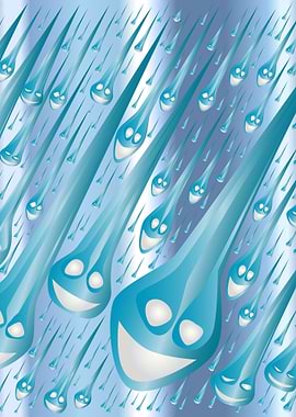 Happy Rain Drops