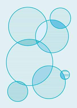 Abstract Geometry Circle