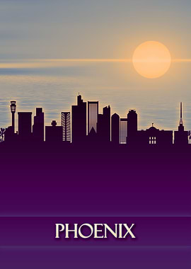 Phoenix City Skyline