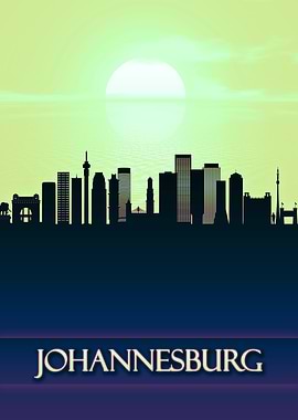 Johannesburg City Skyline