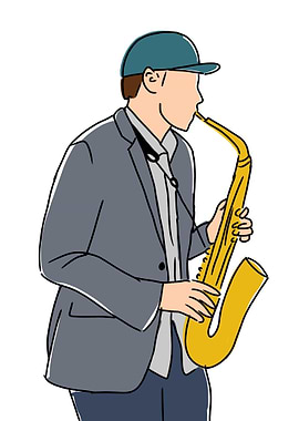 Saxophone Player