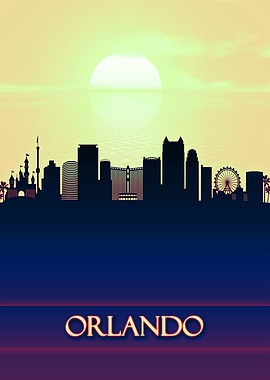 Orlando City Skyline