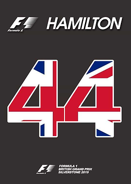 Lewis Hamilton Grid Plate