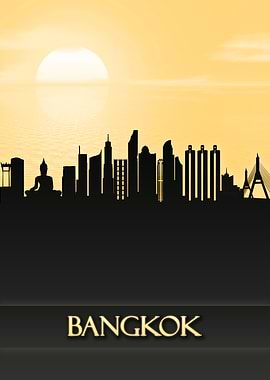 Bangkok City Skyline