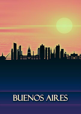 Buenos Aires City Skyline