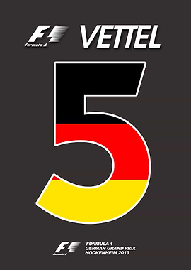 Sebastian Vettel GridPlate