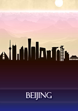 Beijing City Skyline