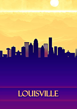 Louisville City Skyline
