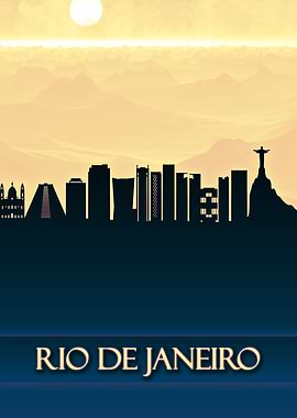 Rio de Janeiro Skyline
