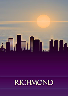Richmond City Skyline