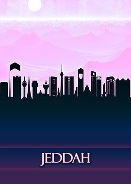 Jeddah City Skyline