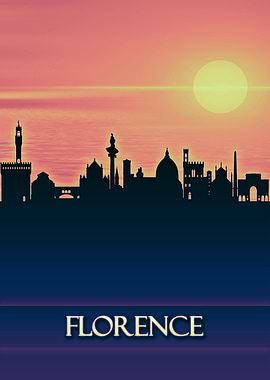 Florence City Skyline