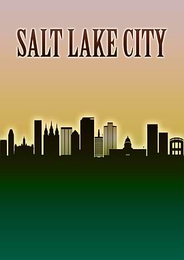 Salt Lake City Skyline