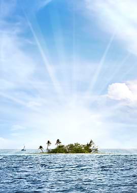 Tropical Desert Island