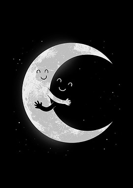 Moon hug