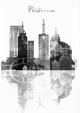 Melbourne Skyline