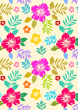 colorful blossom flower