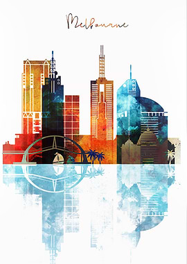 Melbourne Skyline