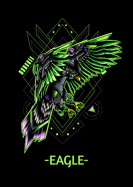 Eagle venom skin mecha
