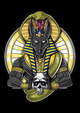 Egyptian God Anubis