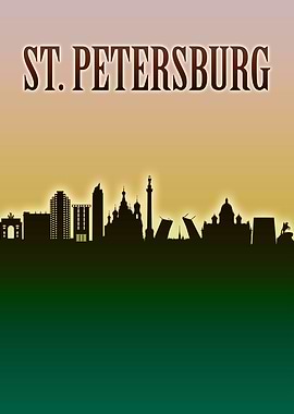 St Petersburg Skyline