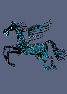 black horse