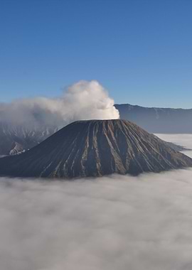 Volcano Bromo At Sunrise