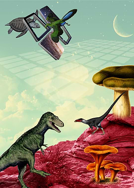 A green breathing planet