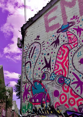 Surreal Graffiti Art