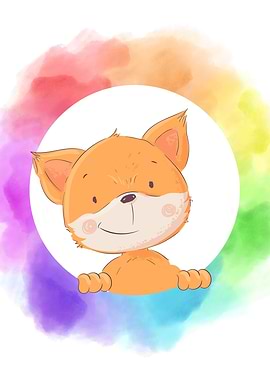 Nursery Baby Fox Cute