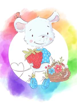 Nursery Baby Mouse Cute